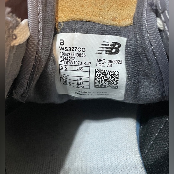 New Balance 327 Magnet White Women's 5.5 - Picture 6 of 7